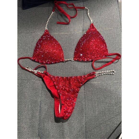 Angel Competition Bikini medium top pro bottom - Picture 1 of 4